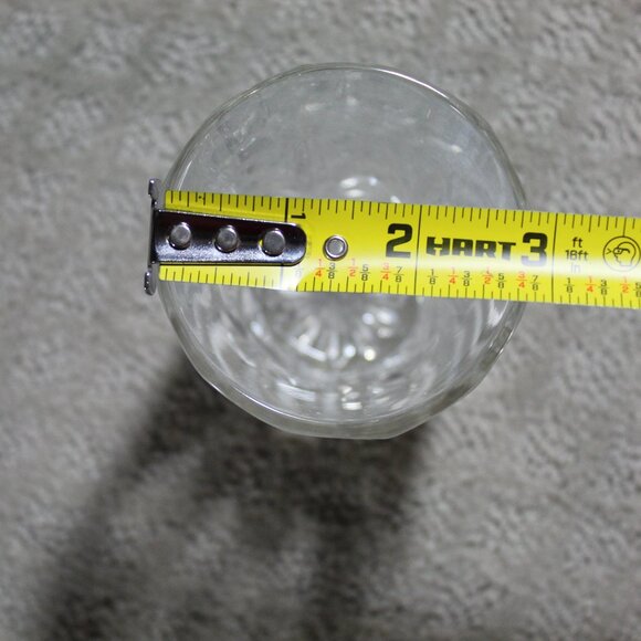 Set of 4 Crystal Zajecar Glass Tumbler 24% Lead Heavy Duty Glassware EUC - Picture 6 of 6